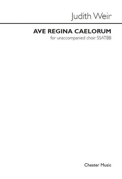 Weir: Ave Regina Caelorum