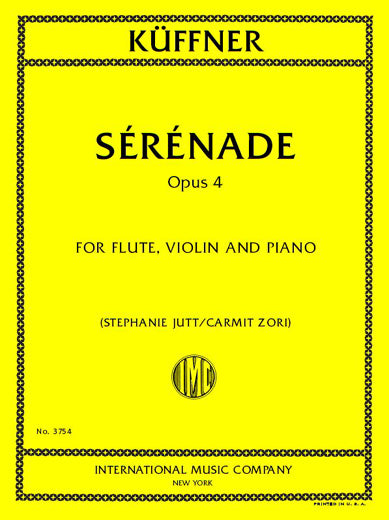 Küffner: Sérénade for Flute, Violin and Piano, Op. 4