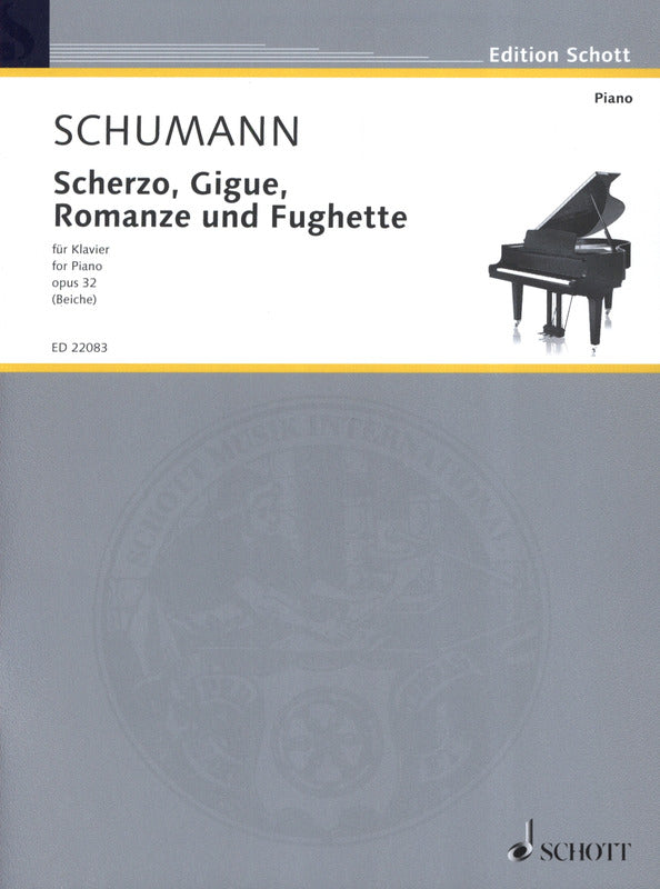 Schumann: 4 Klavierstücke, Op. 32