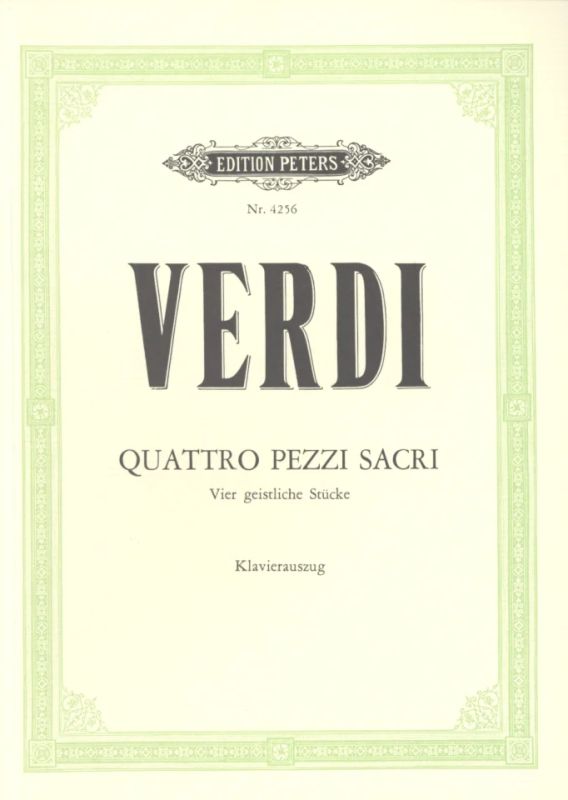 Verdi: Quattro pezzi sacri