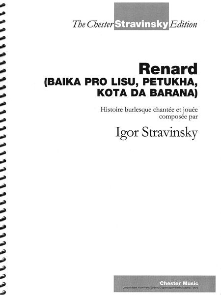 Stravinsky: Renard