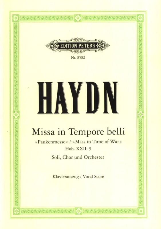 Haydn: Missa in Tempore Belli, Hob. XXII:9