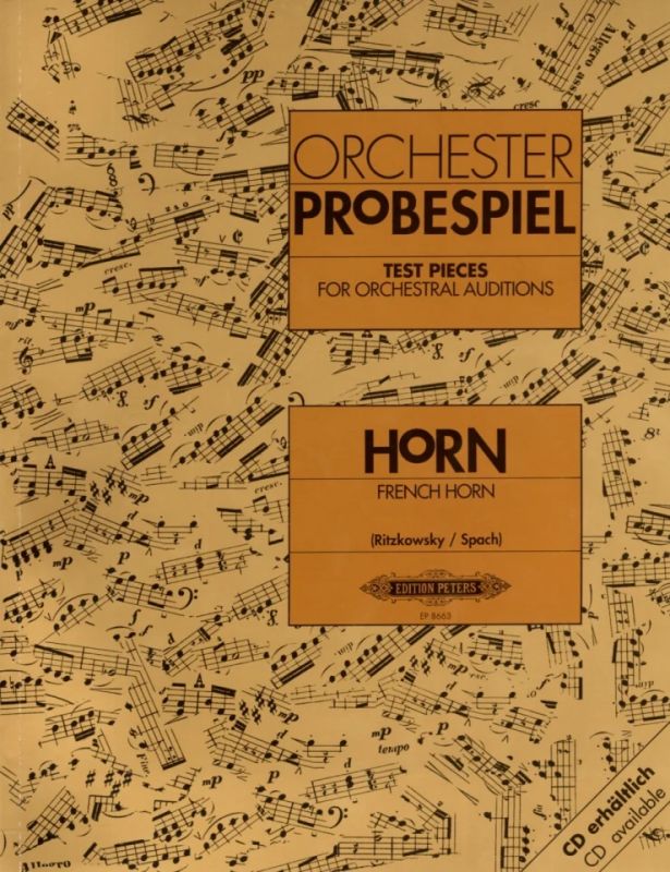 Test Pieces for Orchestral Auditions - Horn