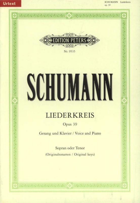 Schumann: Liederkreis, Op. 39