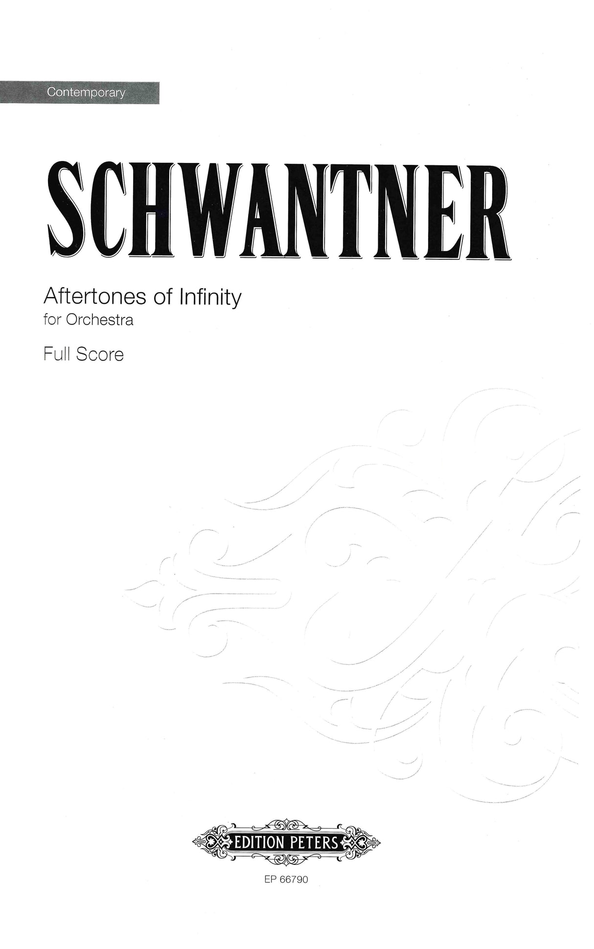 Schwantner: Aftertones of Infinity