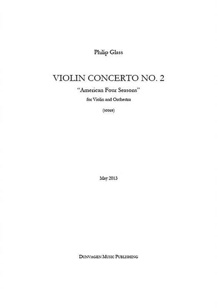 Glass: Violin Concerto No. 2