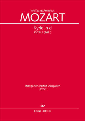 Mozart: Kyrie in D Minor, K. 341 (368a)