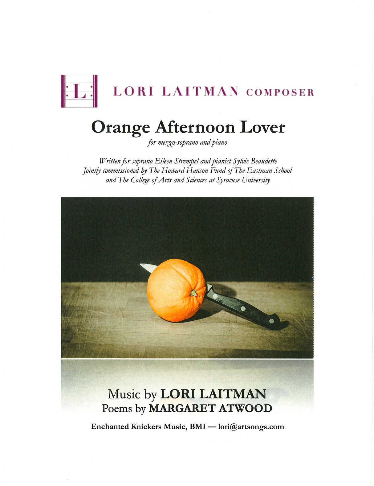 Laitman: Orange Afternoon Lover