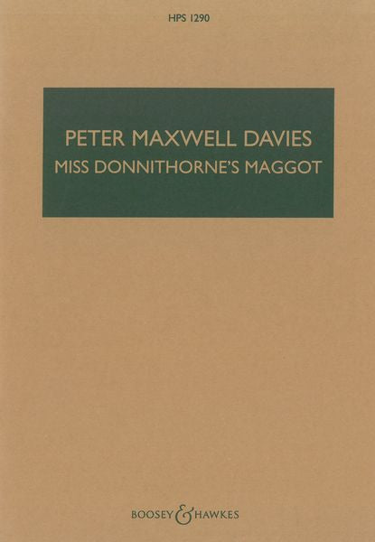 Davies: Miss Donnithorne's Maggot