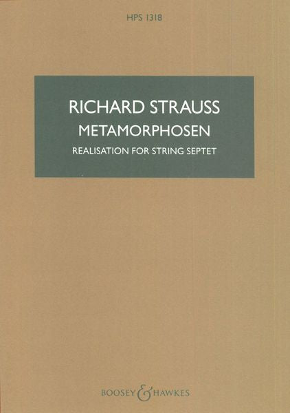 Strauss: Metamorphosen (arr. for string septet)