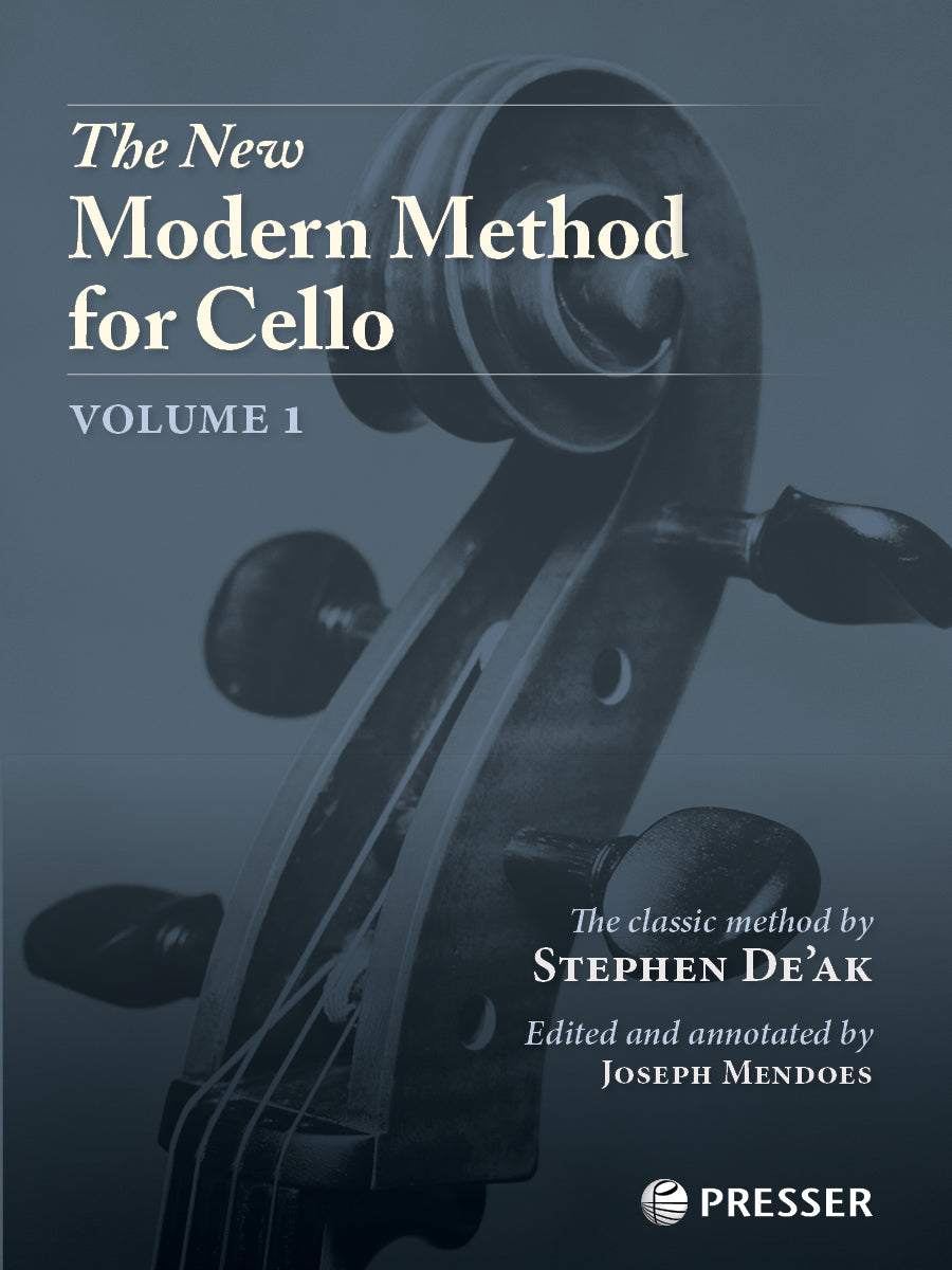 De'ak: The New Modern Method for Cello - Volume 1