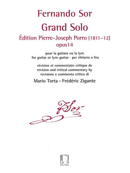 Sor: Grand Solo, Op. 14