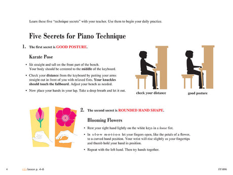 Faber Piano Adventures®: Primer Level – Technique & Artistry Book