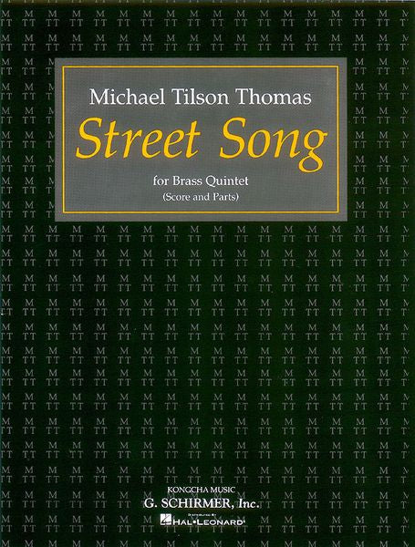 Tilson Thomas: Street Song