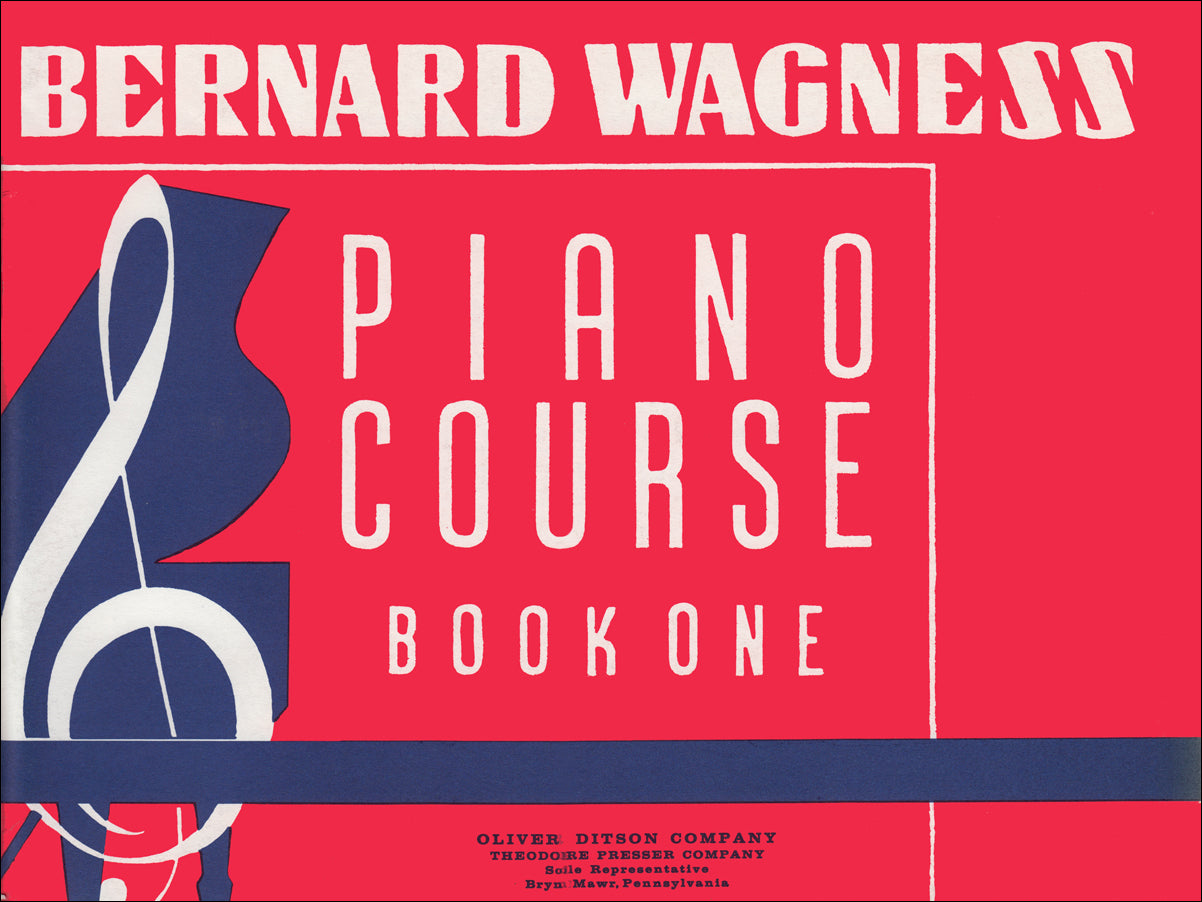 Wagness: Piano Course - Book 1