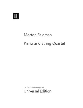 Feldman: Piano and String Quartet