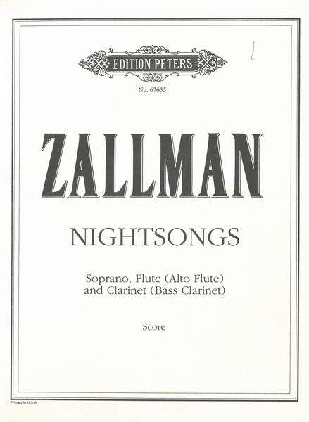 Zallman: Nightsongs