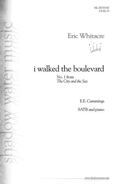 Whitacre: i walked the boulevard