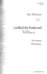 Whitacre: i walked the boulevard