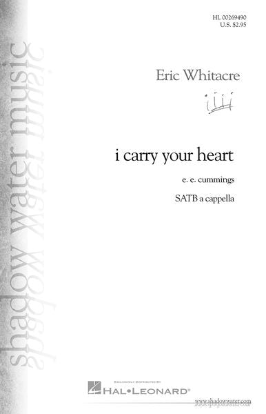 Whitacre: i carry your heart