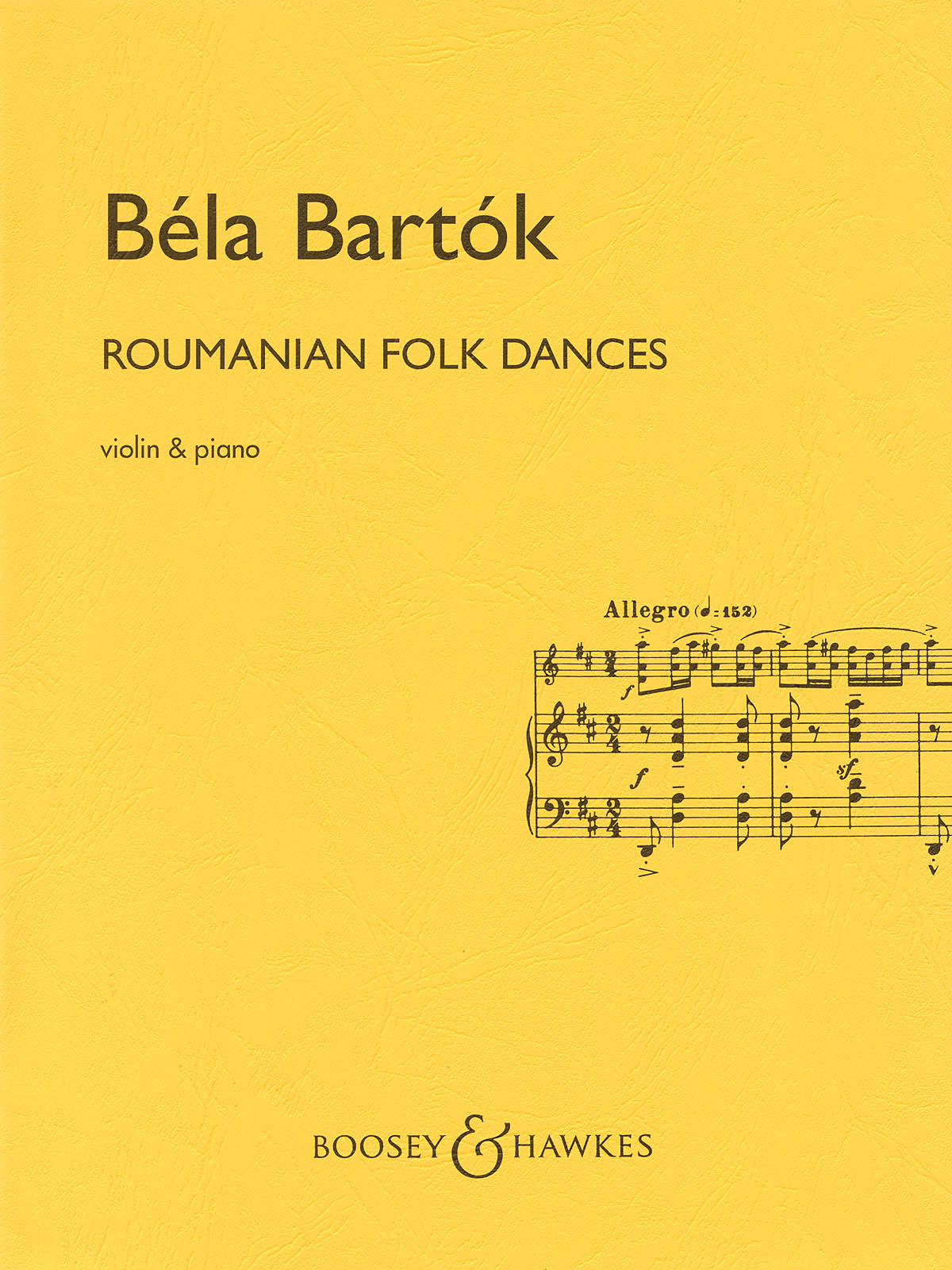 Bartók: Romanian Folk Dances (arr. for violin)