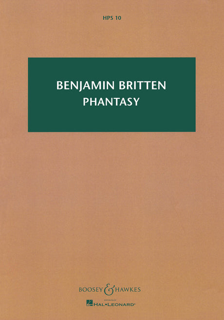 Britten: Phantasy Quartet, Op. 2