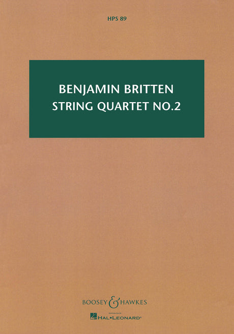 Britten: String Quartet No. 2, Op. 36