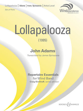 Adams: Lollapalooza - arr. for wind band