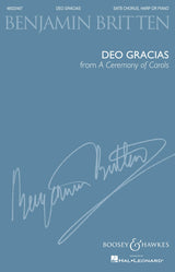 Britten: Deo Gracias from A Ceremony of Carols (arr. for SATB and harp/piano)