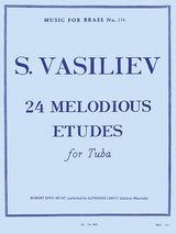 Vasiliev: 24 Melodious Etudes