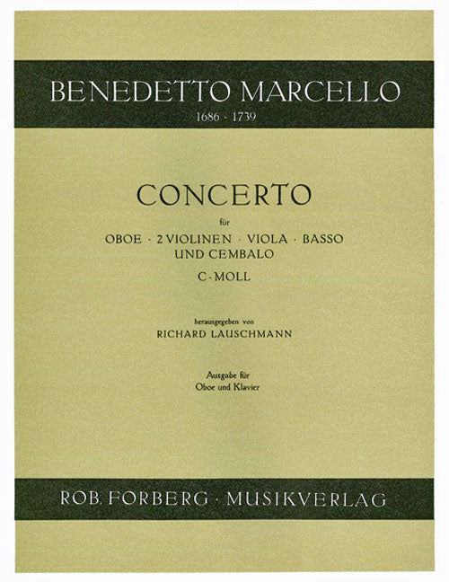 Marcello: Oboe Concerto in C Minor