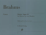 Brahms: Waltzes, Op. 39 (1 Piano, 4 Hands)