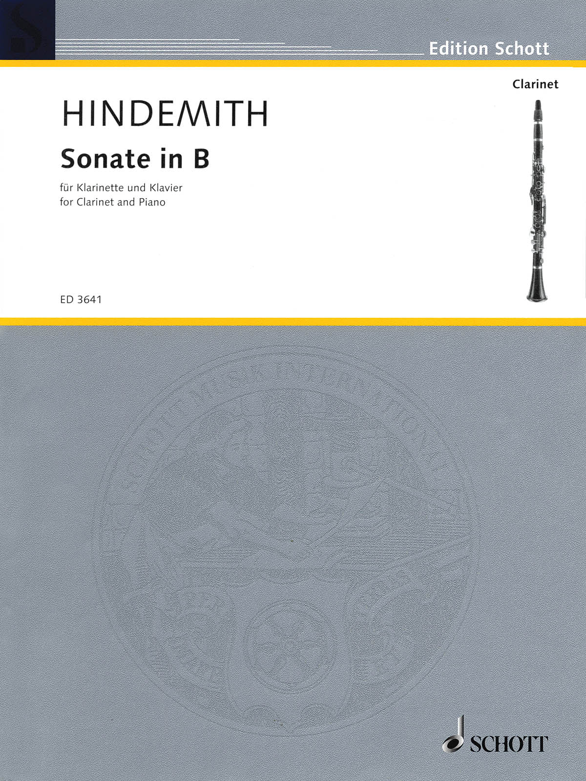 Hindemith: Clarinet Sonata in B-flat