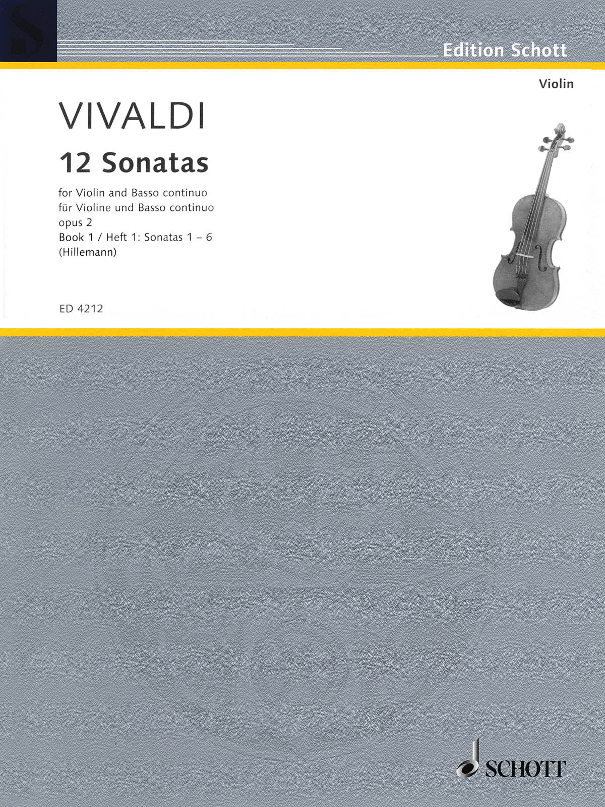 Vivaldi: 12 Violin Sonatas, Op. 2 - Book 1 (Nos. 1-6)