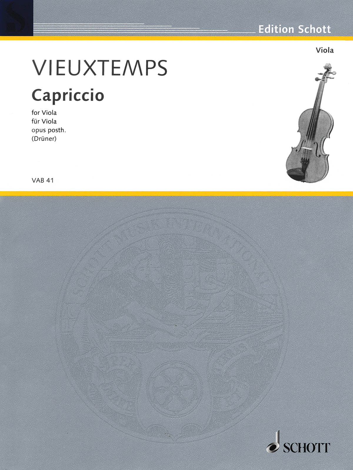 Vieuxtemps: Capriccio, Op. posth.