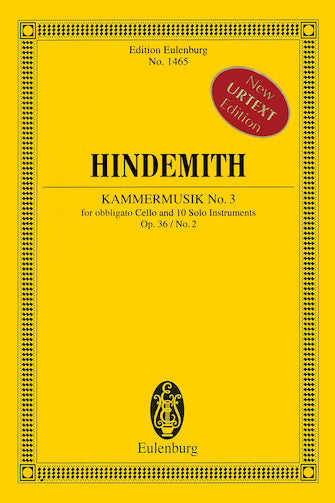 Hindemith: Kammermusik No. 3, Op. 36, No. 2