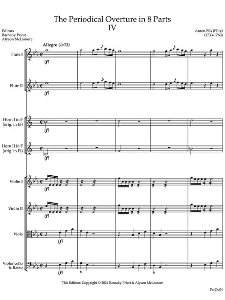 Fils: The Periodical Overture in 8 Parts No. 4