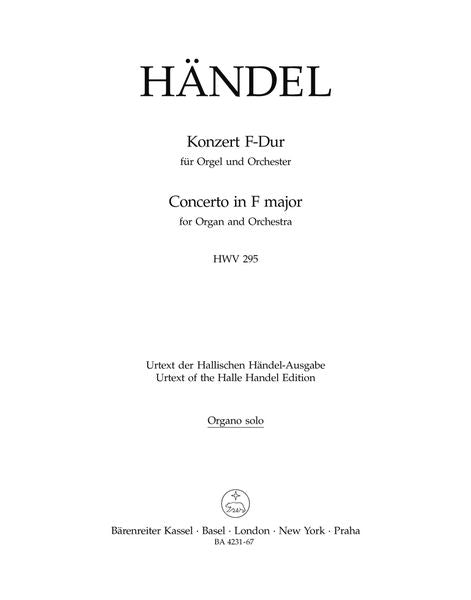 Handel: Organ Concerto No. 13 in F Major, HWV 295