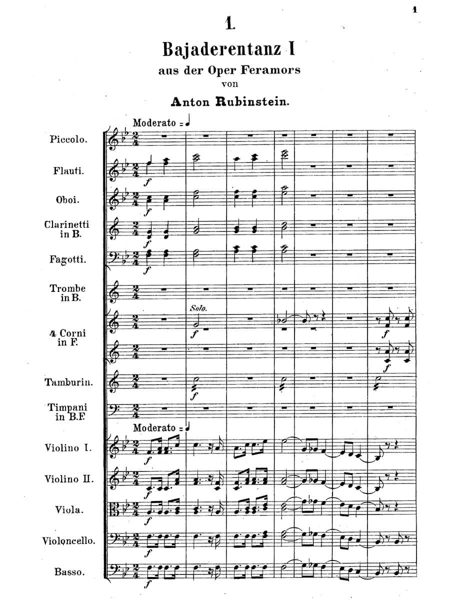 Rubinstein: Ballet Music & Wedding March from "Feramors"