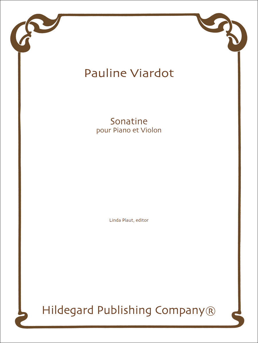 Viardot: Sonatine for Violin & Piano