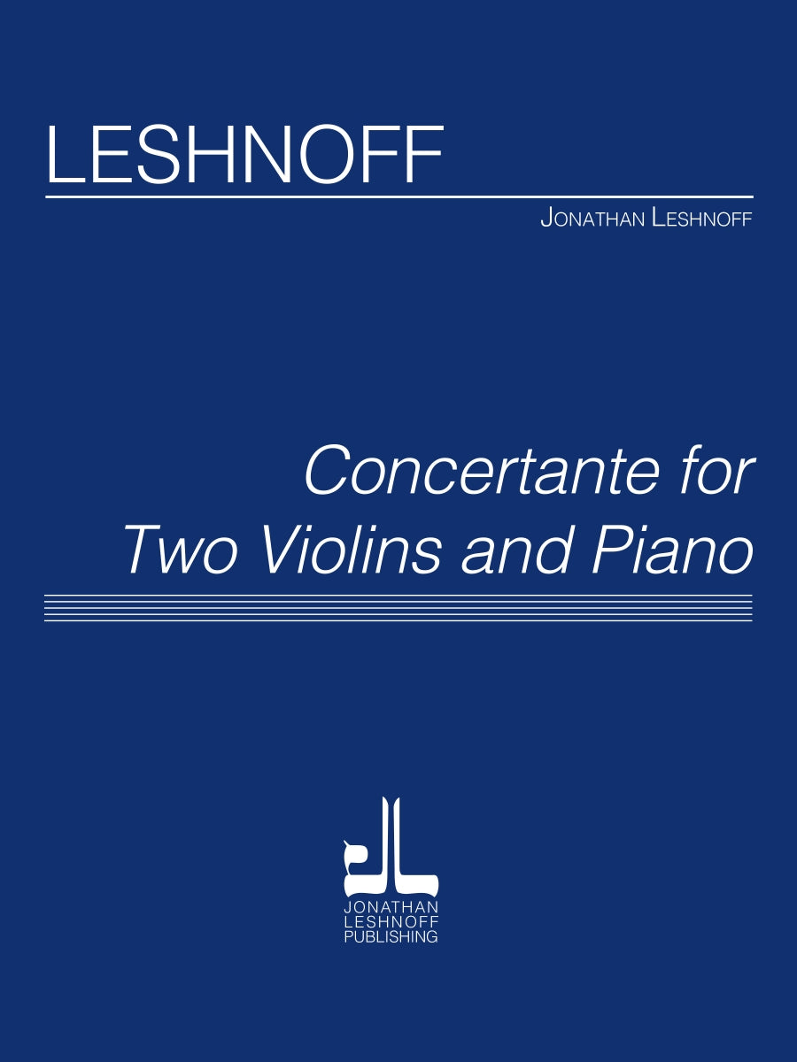 Leshnoff: Concertante for Two Violins