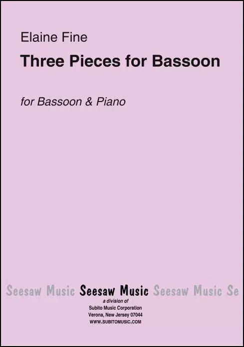 Fine: Three Pieces for Bassoon & Piano