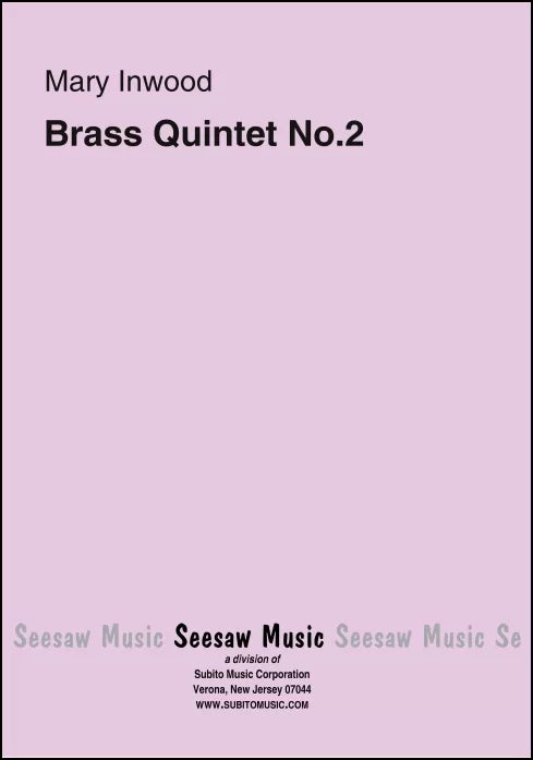 Inwood: Brass Quintet No. 2, Op. 56