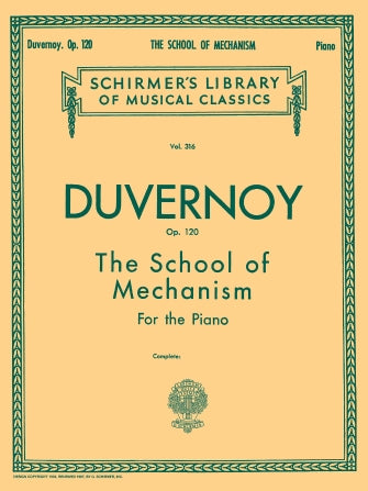 Duvernoy: School of Mechanism, Op. 120