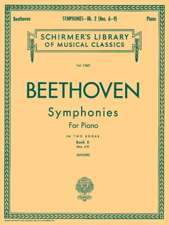 Beethoven: Symphonies (arr. for piano) – Book 2