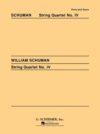 Schuman: String Quartet No. 4