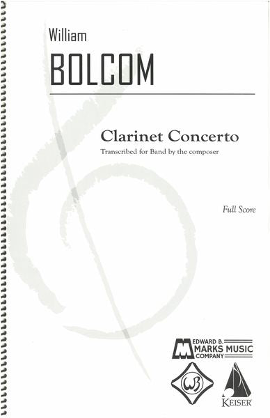 Bolcom: Clarinet Concerto (Version for Concert Band)