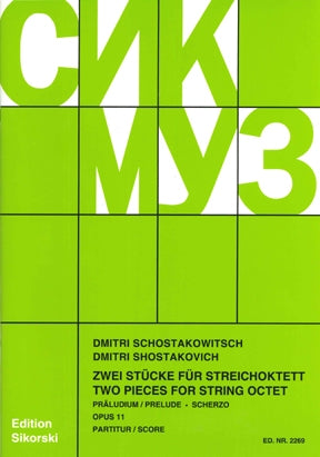 Shostakovich: Two Pieces for String Octet, Op. 11