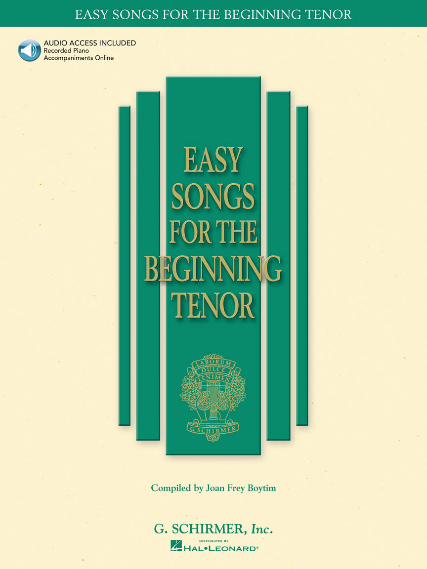 Easy Songs for the Beginning Tenor