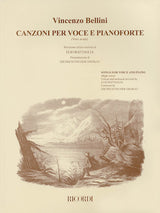 Bellini: Canzoni Per Voce